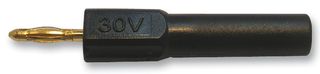 MULTICOMP - A-6.206-B - 測(cè)試轉(zhuǎn)接器 2MM/4MM 公/母 黑色