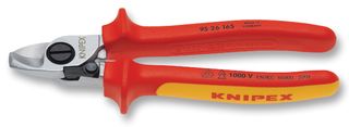 KNIPEX - 95 26 165 - 電纜剪鉗 VDE 帶張開彈簧