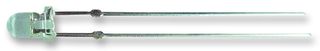 MULTICOMP - OVL-3324 - 發(fā)光二極管 3MM 超亮 綠色