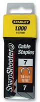 STANLEY - CT-109-T - 電纜固定釘 14MM 1000只