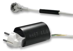 HELLERMANN TYTON - HA67-33.0-5.5 - 熱縮套管 6:1 黑色 33MM 1M