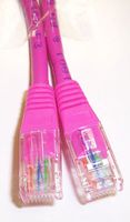 PRO SIGNAL - PS11063 - 連接線 RJ45 CAT 5E 1M 粉紅