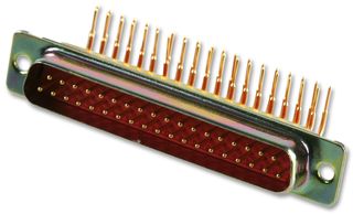 ITW MCMURDO - DC37PN - 插頭 D-sub PCB 直角 37路