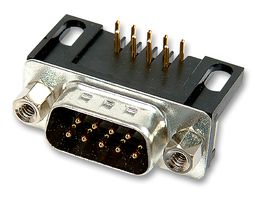 ITW MCMURDO - SDBS25PNTD - 插頭 D-sub PCB 直角 凹型外殼 25路