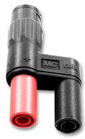 HCK - 67.9536-21 - 適配器 BNC 插頭/2 4MM 插座