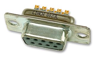 CINCH - FDE-9ST2/1-LF - 插座 D-sub 濾波 9路