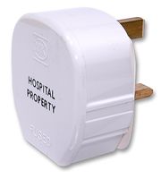 MK (ELECTRIC) - 655D8WHI - 插頭 'HOSPITAL PROPERTY' 13A 醫(yī)用型