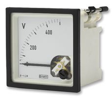 TYCO ELECTRONICS / CROMPTON - E243-02V-G-SF-SF-C7 - 電壓表 DIN72 500V