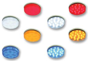 CML INNOVATIVE TECHNOLOGIES - CML24RS - 發(fā)光二極管燈 GX53 24V 紅色 不透明