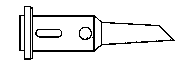 PORTASOL - SP.3.2S.F - 烙鐵頭 SUPERPRO 鑿形 3.2MM