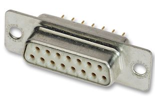 HARTING - 09641127240 - 連接器 D-SUB 母 濾波 9路 PCB 3900PF