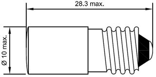 CML INNOVATIVE TECHNOLOGIES - 09332251 - 氖燈 E10 230V 紅色