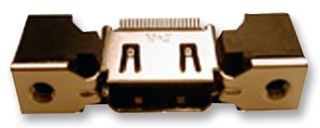 MULTICOMP - 51V019S-33WN-B - 針座 垂直 HDMI 帶法蘭 SMT