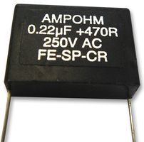 AMPOHM WOUND PRODUCTS - FE-SP-CR23-220/470 - 接觸抑制器 0.22uF 470Ω