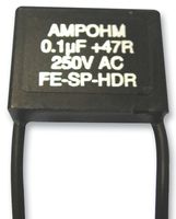 AMPOHM WOUND PRODUCTS - FE-SP-HDR23-100/47 - 接觸抑制器 0.1uF 47Ω