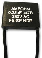 AMPOHM WOUND PRODUCTS - FE-SP-HDR23-220/47 - 接觸抑制器 0.22uF 47Ω