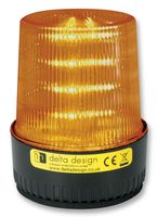 DELTA DESIGN - 44800201 - 信號(hào)燈柱 發(fā)光二極管 LT 110-230V 琥珀黃