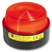 DELTA DESIGN - 44102301 - 氙信號(hào)燈 LP 230V 2W 紅色