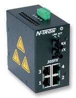 N-TRON - 305FX-N-ST - 工業(yè)以太網(wǎng)開關(guān) 4 x TX 1 x FXST