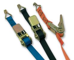ROEBUCK - BLK25X3CH - 棘齒固定帶 25MMX3M 爪形鉤 黑色