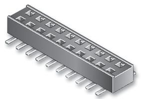 FCI - 55510-112TRLF - 連接器 母 SMT 垂直 12路 Minitek?