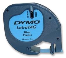DYMO - S0721650 - 標(biāo)簽打印帶 塑料 藍色 12mmX4m