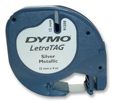 DYMO - S0721730 - 標(biāo)簽打印帶 金屬化 銀色 12mmX4m