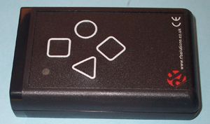 RF SOLUTIONS - 102C4-433F - 編碼發(fā)射器 調(diào)頻 4按鈕 433MHz