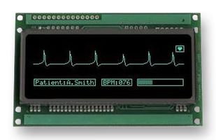 NORITAKE-ITRON - GU160X64D-7806A - 圖形顯示模塊 VFD 160X64 5VDC