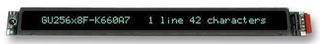 NORITAKE-ITRON - GU256X8F-K660A7 - 圖形顯示模塊 VFD 256X8 5VDC